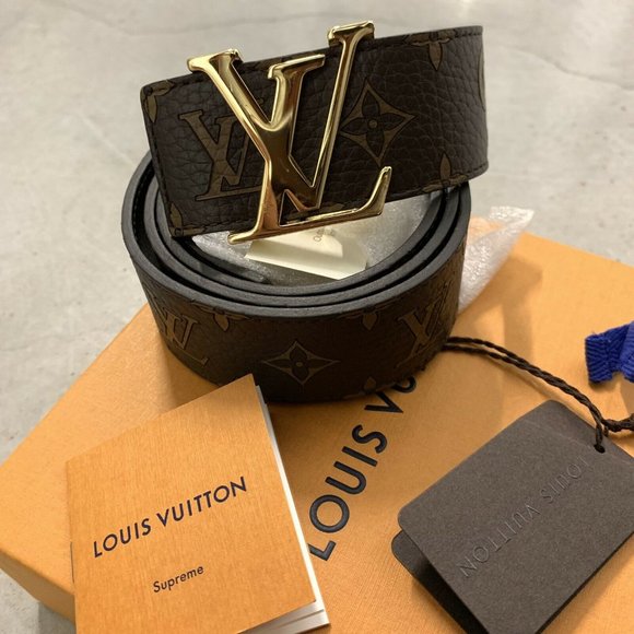 LOUIS VUITTON X SUPREME Men's LV Initiales 40MM